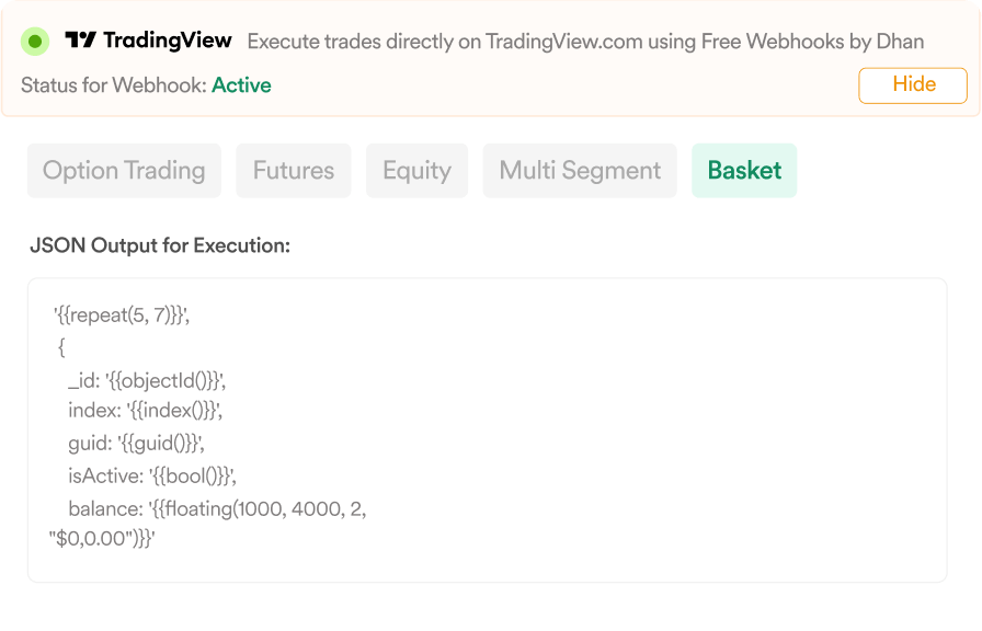 BasketOrderWebhook